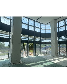 Inorganic Texture Cave Stone Engineering Case - Indoor Area - Column Wall Body