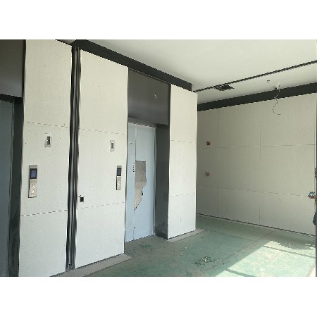 Inorganic Texture Cave Stone Engineering Case - Elevator Lobby