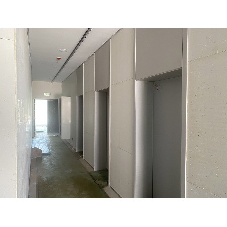 Inorganic Texture Cave Stone Engineering Case - Elevator Lobby