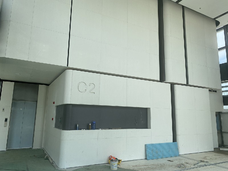 无机纹理洞石工程案例-室内区域-C区域